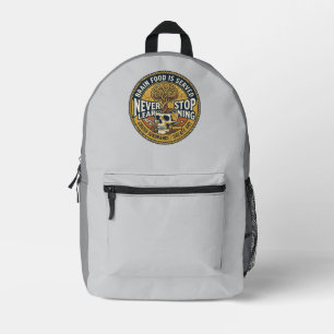 Never Stop Learning Brain Tree Skull Tote Bag   Vi