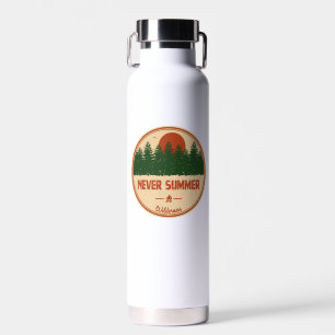 Never Summer Wilderness Colorado Water Bottle