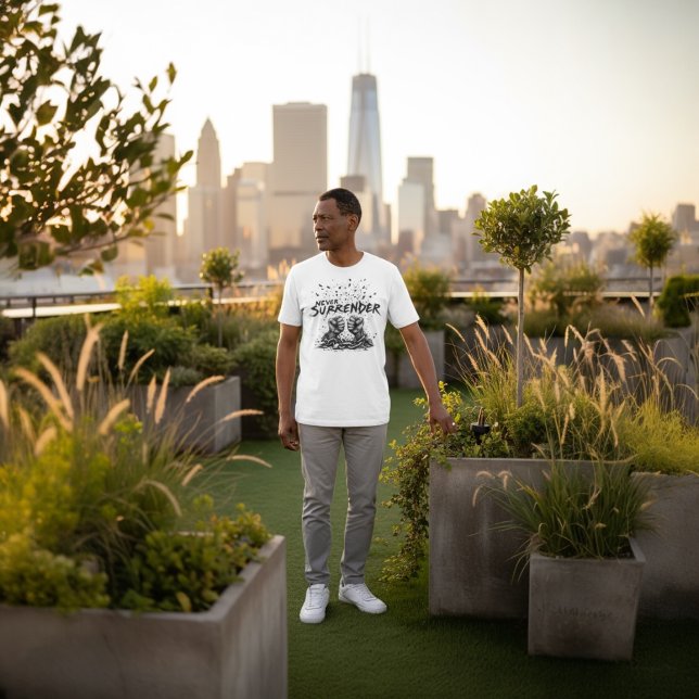 Never Surrender T-Shirt (Creator Uploaded)