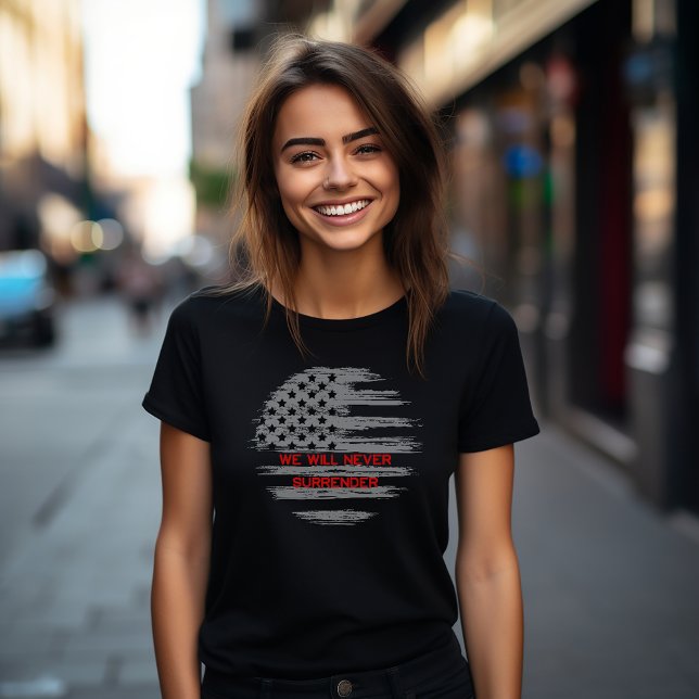 Never Surrender T-Shirt (Creator Uploaded)