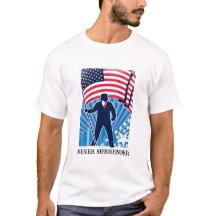 Never Surrender Trump 2024 T-Shirt for Men