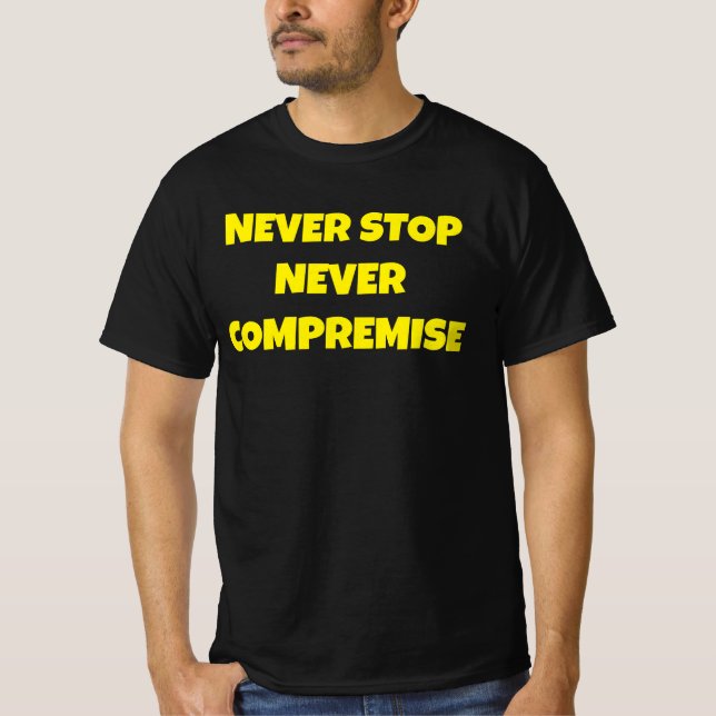 NEVER T-Shirt (Front)