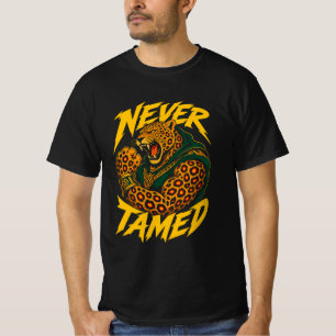Never Tamed Athletic Leopard Boxer T-Shirt