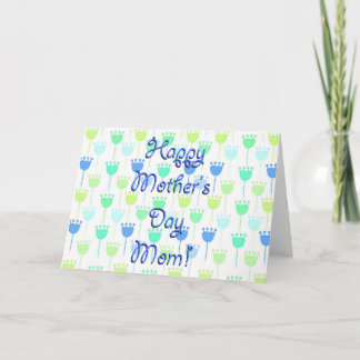 Never Too Many Tulips Mother's Day Card