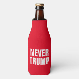NEVER TRUMP BOTTLE COOLER