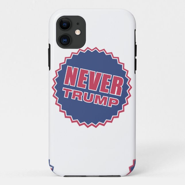 never trump Case-Mate iPhone case (Back)