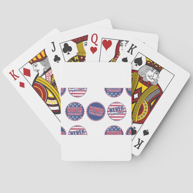 never trump playing cards (Back)