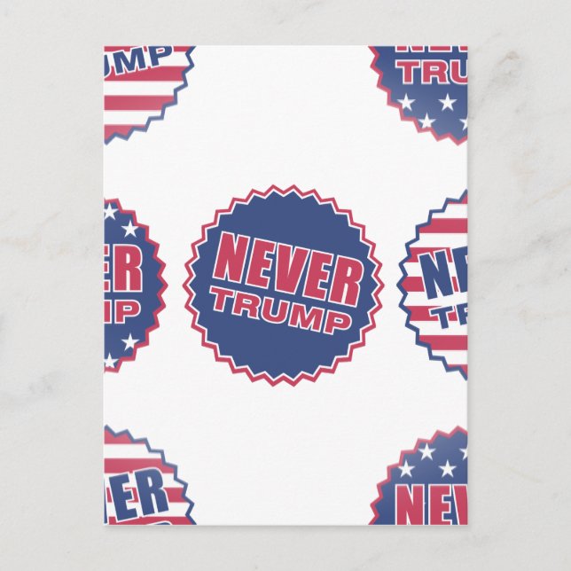 never trump postcard (Front)