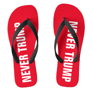 NEVER TRUMP THONGS