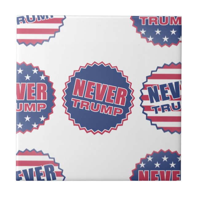 never trump tile (Front)