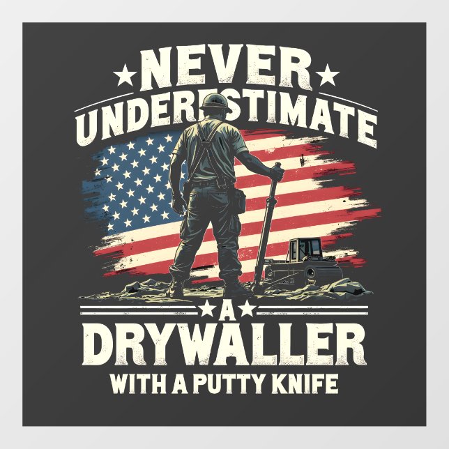 Never Underestimate A Drywaller With a Putty Knife (Sheet)