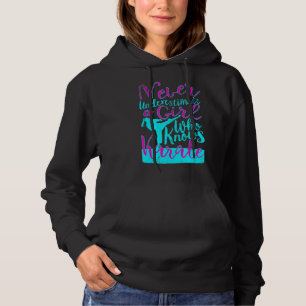 Never Underestimate a Girl Who Knows Karate Quote  Hoodie
