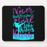 Never Underestimate A Girl Who Knows Karate Quote