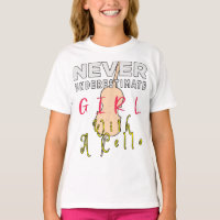 Never Underestimate A Girl With A Cello - Funny T-
