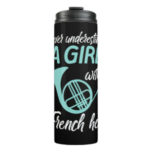 Never Underestimate A Girl With A Guitar If you ha Thermal Tumbler