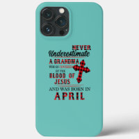 Never Underestimate A Grandma Blood Of Jesus