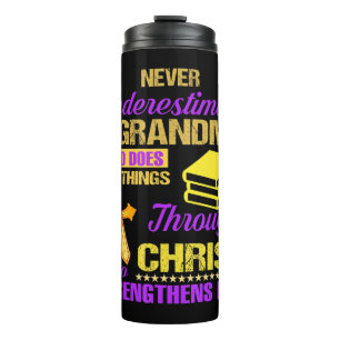Never Underestimate A Grandpa Born In January T Sh Thermal Tumbler