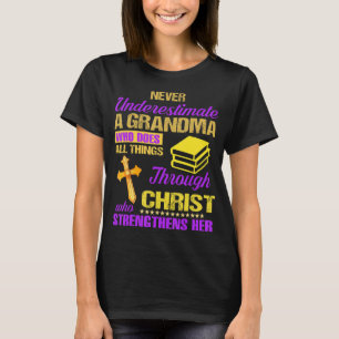 Never Underestimate A Grandpa With A Mountain Bike T-Shirt