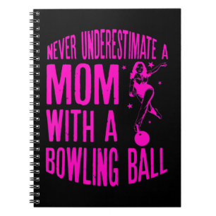 Never Underestimate A Mum With A Motorcycle Solid Notebook