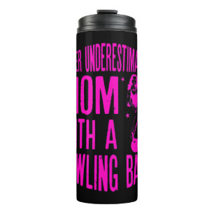 Never Underestimate A Mum With A Motorcycle Solid  Thermal Tumbler