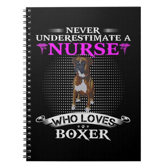 Never Underestimate a Nurse Who Rides A Motorcycle Notebook (Front)