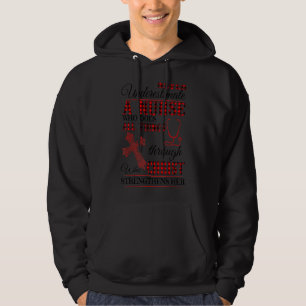 Never Underestimate A Nurse With God's Strength Hoodie