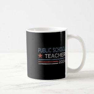 Never Underestimate A Public School Teacher Motiva Coffee Mug