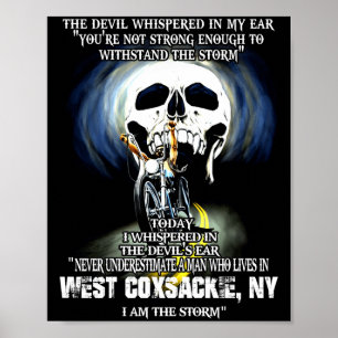 Never Underestimate A West Coxsackie Ny Man  Poster
