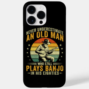 Never Underestimate An Old Man Plays Banjo Case-Mate iPhone 14 Pro Max Case