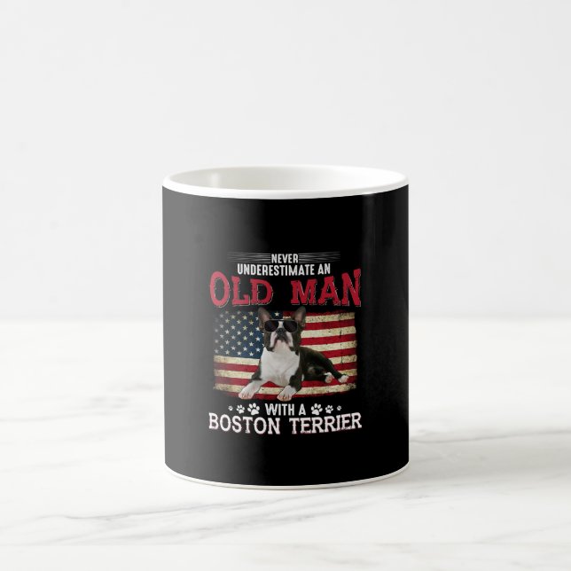 Never Underestimate An Old Man With A Boston Coffee Mug (Center)