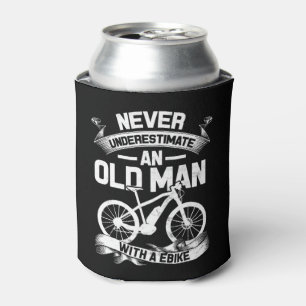 Never underestimate an old man with an E-BikeGreat Can Cooler