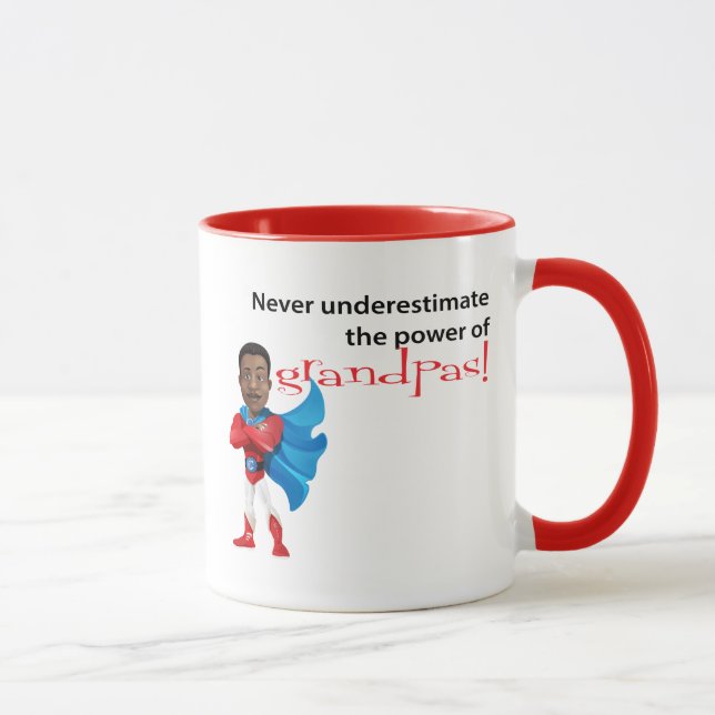 Never Underestimate Grandpas Mug (AA) (Right)