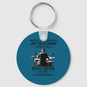 Never Underestimate Old Man Who Key Ring