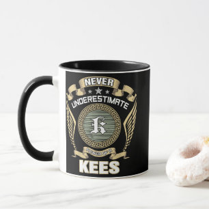 NEVER_UNDERESTIMATE_POWER_OF_A_KEES MUG