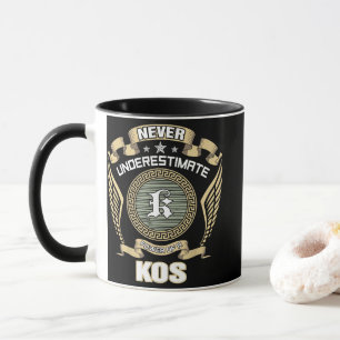 NEVER_UNDERESTIMATE_POWER_OF_A_KOS MUG