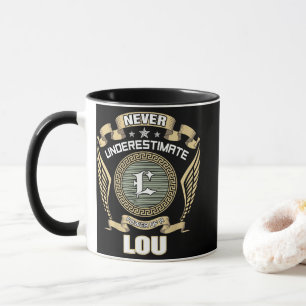 NEVER_UNDERESTIMATE_POWER_OF_A_LOU MUG