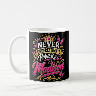 Never Underestimate Power Of A Madison Coffee Mug