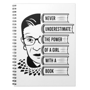 Never Underestimate Power of Girl With Book