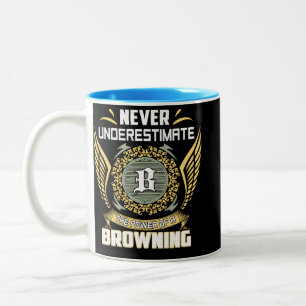 Never Underestimate The Power Of A Browning Two-Tone Coffee Mug