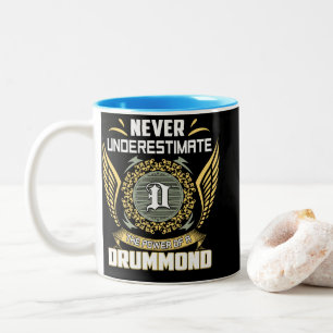 Never Underestimate The Power Of A Drummond Two-Tone Coffee Mug
