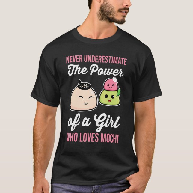 Never Underestimate The Power Of A Girl Who Loves  T-Shirt (Front)