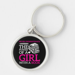 Never Underestimate The Power Of A Girl With A Boo Key Ring