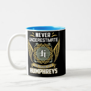 Never Underestimate The Power Of A Humphreys Two-Tone Coffee Mug