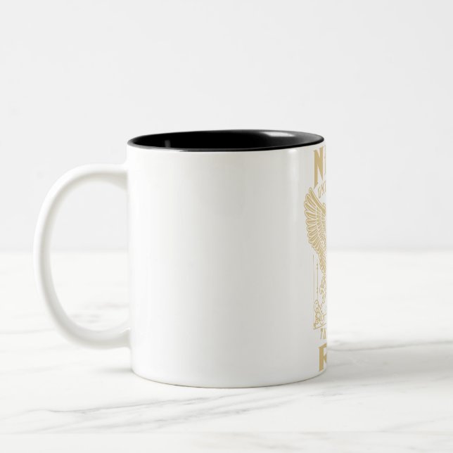 Never Underestimate The Power Of Rey Two-Tone Coffee Mug (Left)