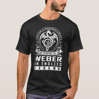 Never Underestimate WEBER T-Shirt