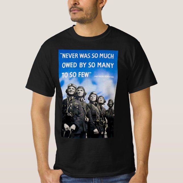 Never was so much owed poster T-Shirt (Front)