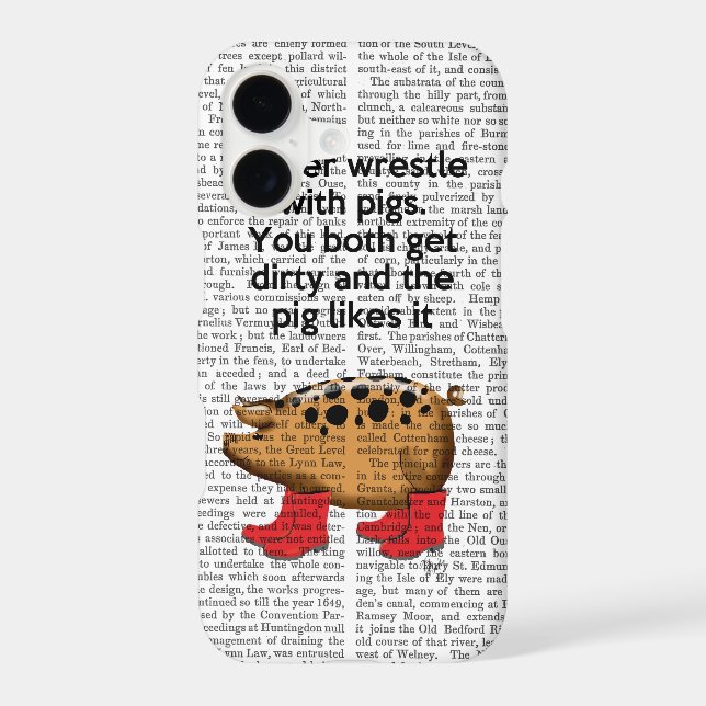 Never Wrestle with Pigs (Back)