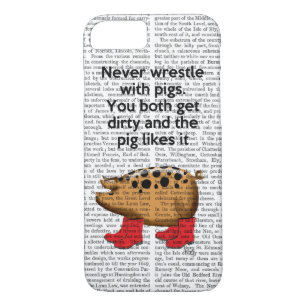 Never Wrestle with Pigs iPhone 8/7 Case