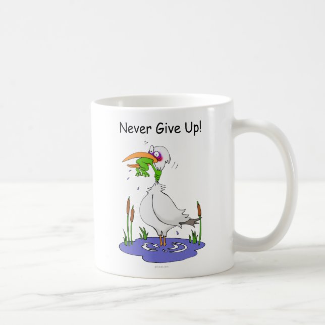 NeverGiveUp_20100715 Coffee Mug (Right)