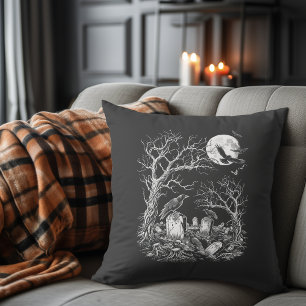 Nevermore Cemetery Cushion